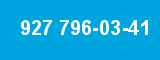 927 796-03-41 927 796-03-41